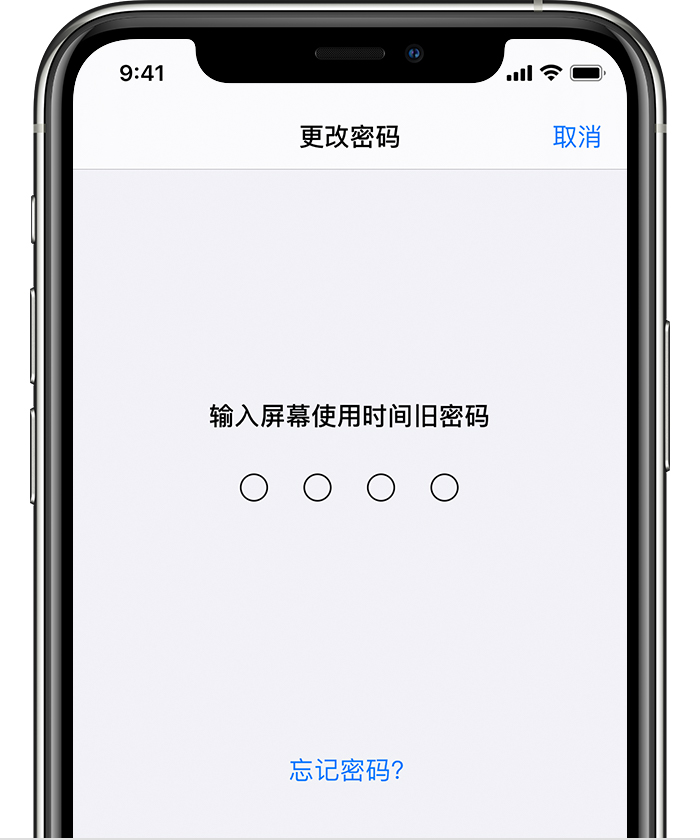 宁化苹果手机维修分享iOS 14 忘记屏幕使用时间密码怎么办 